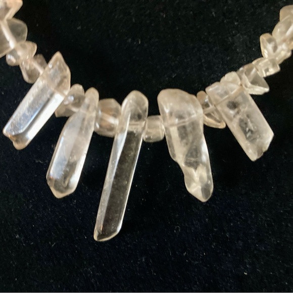 CLEAR CRYSTAL QUARTZ NECKLACES - Picture 8 of 16